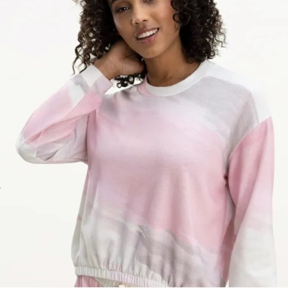 Splendid 80's inspired long sleeve top